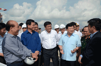 Phó Thủ tướng Trịnh Đình Dũng làm việc tại BR-VT